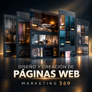 Diseño y Creación de Página Web Profesional – Marketing 369